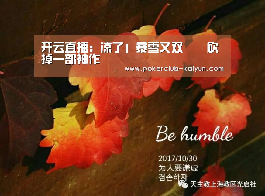 开云直播：凉了！暴雪又双叒叕砍掉一部神作